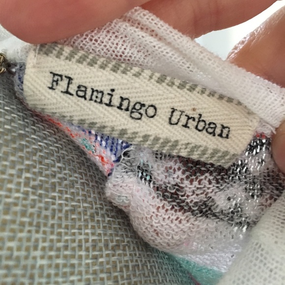 Flamingo Urban Fun&Flirty Pattern Lace Pocket Top - Picture 6 of 7